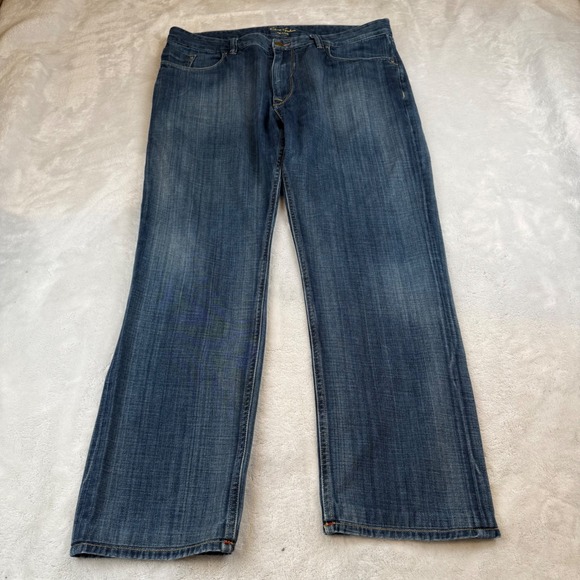Robert Graham Jeans Mens Classic Yates 38 Blue Denim Pants Designer - Picture 1 of 9